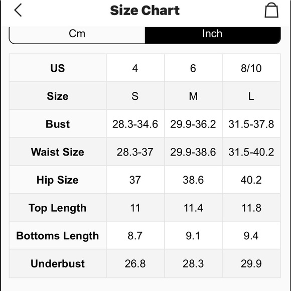 SHEIN Tie dye bikini size medium - Picture 3 of 4